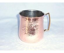 Antique Hammered Pure Copper Mugs