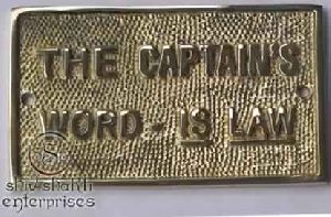 Nautical Plaque