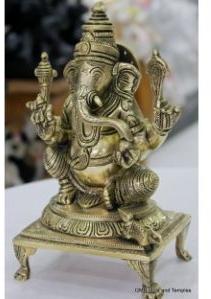 Brass Ganesh Statue