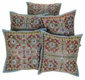 Decor Glass Embroidery Cushion Cover