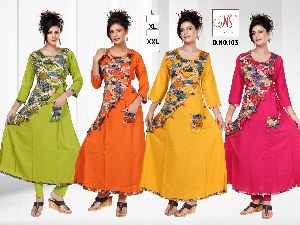 rayon kurtis