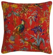 Alluring Handmade Indian kantha Designer Cotton Cushion Cover