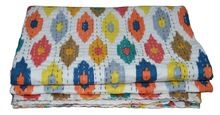 decorative cotton kantha quilt