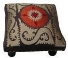 Home Decorative Embroidery Low Stool
