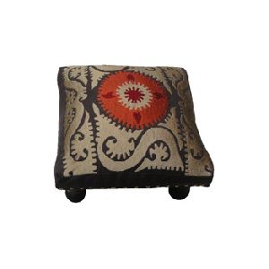 upholstered footstool