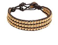 Artificial Gold Plated Bead Bracelet