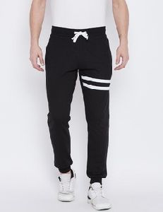 Black Jogger Track Pants