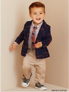 Kids Cotton Blazer