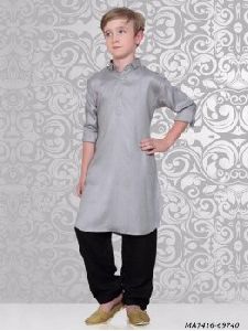 Kids Silk Kurta Pajama