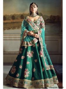 Silk Multi Wedding & Bridal Designer Lehenga Choli