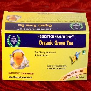 ORGANIC BASIL GREEN TEA