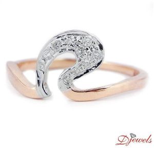 Diamond Ladies Ring Aretha