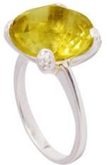 Beautiful Lemon Quartz 925 Sterling Silver Rings