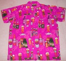 Men Beer bottle hawaiian shirt