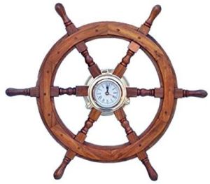 Brass Ship Wheel