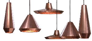 COPPER HANGING LIGHTS