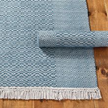 HAND WOVEN JACQUARD DHURRY . INDIAN JACQUARD DHURRY RUG