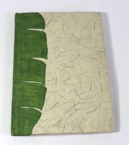 100 % banana fiber paper notebook