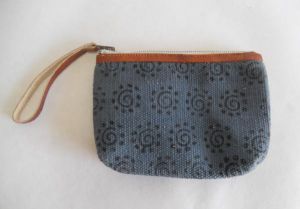 Beautiful hand woven cotton dhurries hand bag