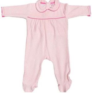 Organic Certified cotton Romper suit Pink