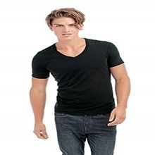 Plain V Neck T-Shirt