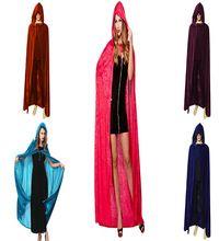 Fresh Arrival Classic Velvet Long Sleeveless Halloween Cape