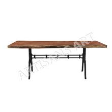 Solid Wood Slab Dining Table