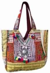 Intricate threadwork Handbags