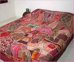 Vintage Exotic Patch Work Bohemian Bedding