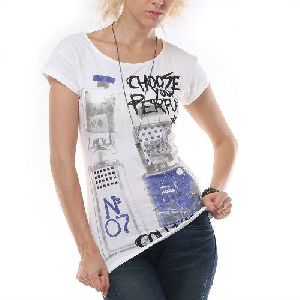 ladies printed t shirt