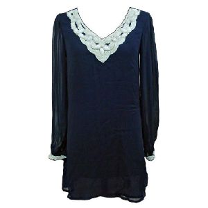 Embroidered Georgette Top
