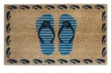 Flooring PVC backed coir foot mat PVC coir door mat