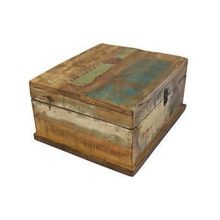 Reclaimed wooden small storage box