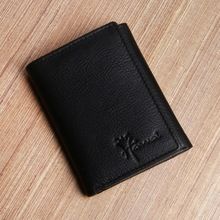 Formal Black Genuine Leather Mens Wallet