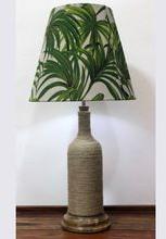 Jute Threaded Glass Lamp Holder