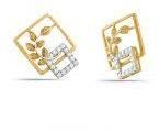 Osade Flora Diamond Gold Earring