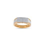 Royal Bash Diamond Gold Men Ring