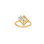 Tushir Majestic Diamond Gold Ring