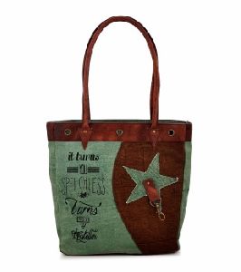 Custom Size and Canvas Material Recycled Tote Bag Reusable Women Shopping Bag