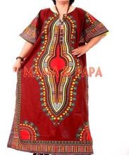 African Dashiki Kaftan Long Dress