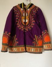 Unisex African Traditional Dashiki Winter Jacket