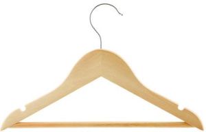 Wooden Kids Clothes Hanger