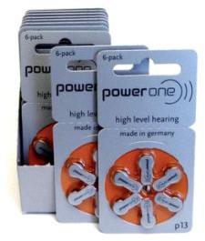 Hearing Aid Power One Battery