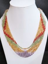 gemstone jewelry necklace