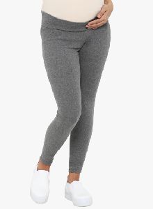 Maternity Grey Slim Fit Track Pant