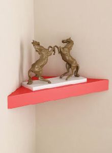 Red Wall Shelf