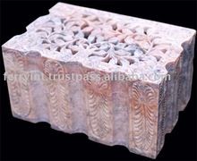 Soap Stone Carved Box
