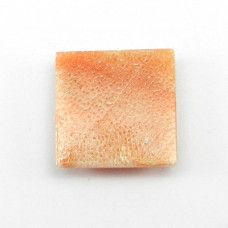 Sponge Coral 12x12mm Square Cabochon