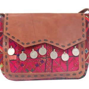 Cotton shoulder bag