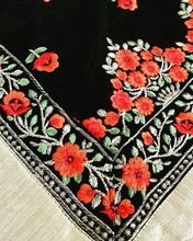 Embroidery Velvet Shawl